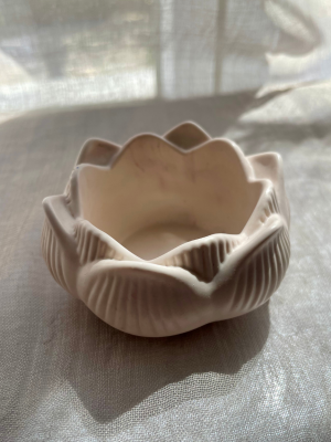 Pot en forme de rose