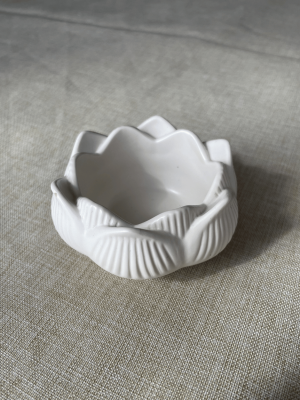 Pot en forme de rose